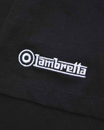 Carica l&#39;immagine nel visualizzatore di Gallery, Lambretta Two Tone Logo Tee Black - Raw Menswear
