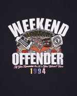 Charger l&#39;image dans la galerie, Weekend Offender Pyramid Graphic Tee Navy - Raw Menswear
