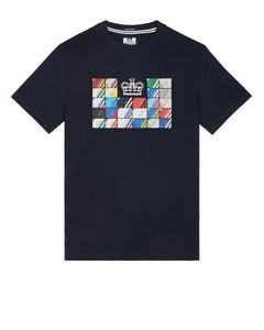 Weekend Offender Alpha Graphic Tee Navy - 287