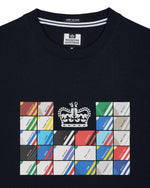 Carica l&#39;immagine nel visualizzatore di Gallery, Weekend Offender Alpha Graphic Tee Navy - 287
