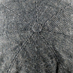 Load image into Gallery viewer, Tommy Tweed Baker Boy Cap Grey Twill - Raw Menswear
