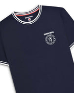 Load image into Gallery viewer, Lambretta Northern Soul Tipped Tee Navy - Raw Menswear
