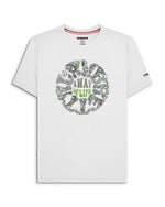 Load image into Gallery viewer, Lambretta Paisley Roundel Tee White - Raw Menswear
