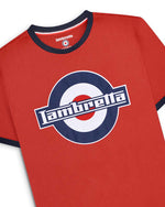 Load image into Gallery viewer, Lambretta Logo Ringer Tee Red - Raw Menswear
