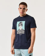 Lade das Bild in den Galerie-Viewer, Weekend Offender Forever Graphic Oasis T-Shirt Navy - Raw Menswear
