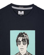 Carica l&#39;immagine nel visualizzatore di Gallery, Weekend Offender Forever Graphic Oasis T-Shirt Navy - Raw Menswear
