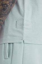 Load image into Gallery viewer, DML Aston Crew Neck Tee in Cerulean - Raw Menswear
