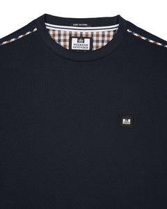 Weekend Offender Manuel Tee Navy - Raw Menswear