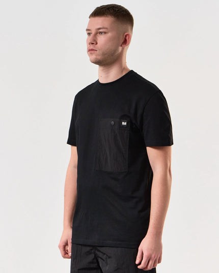 Weekend Offender Tabiti Pocket Tee Black - Raw Menswear