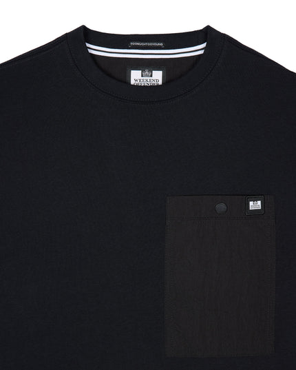 Weekend Offender Tabiti Pocket Tee Black - Raw Menswear