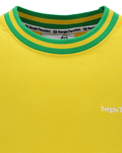 Sergio Tacchini Rainer FC Tee in Yellow/Green