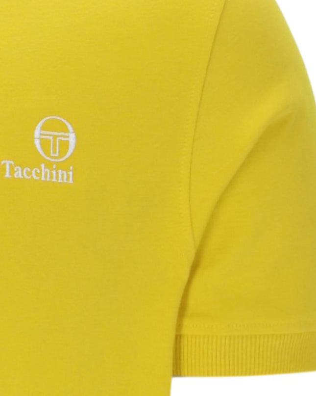 Sergio Tacchini Rainer FC Tee in Yellow/Green