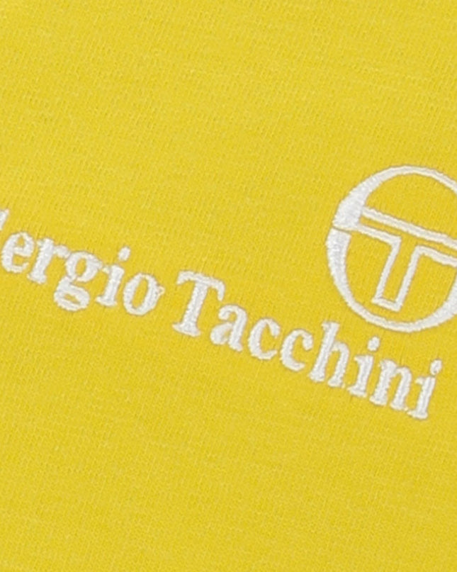 Sergio Tacchini Rainer FC Tee in Yellow/Green
