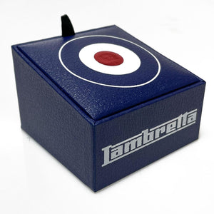 Lambretta Retro Mod Target Cufflinks Gift Set - Raw Menswear