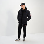 Charger l&#39;image dans la galerie, Ellesse Nebula Padded Puffer Jacket Black - Raw Menswear
