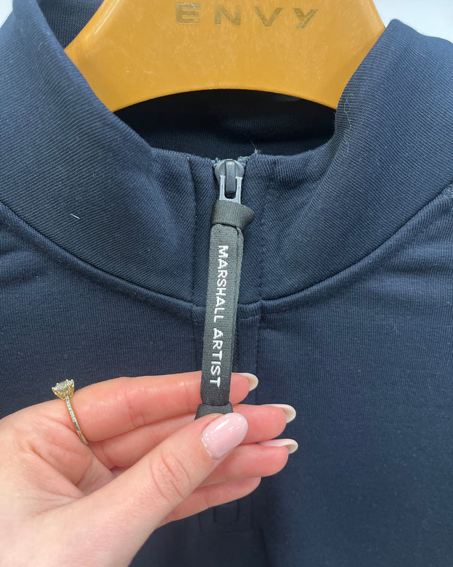 Marshall Artist Siren 1/4 Zip Navy - 558