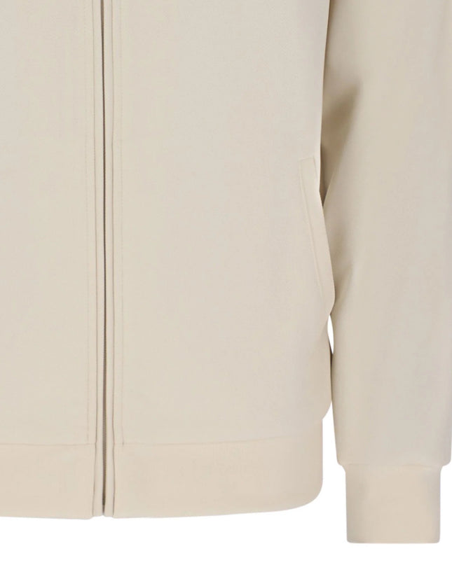 Sergio Tacchini Damarindo Track Top in Sandshell Orange Pepper