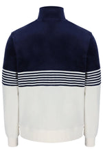 Lade das Bild in den Galerie-Viewer, Fila Merrick Stripe Velour Track Top Jacket Navy - Raw Menswear
