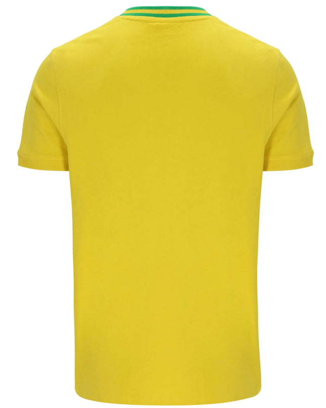 Sergio Tacchini Rainer FC Tee in Yellow/Green