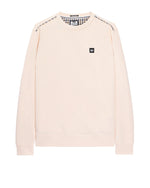 Charger l&#39;image dans la galerie, Weekend Offender Vega Sweater With Check Piping Detail Alabaster - Raw Menswear
