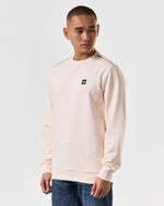 Load image into Gallery viewer, Weekend Offender Vega Sweater With Check Piping Detail Alabaster - Raw Menswear
