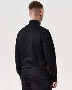 Weekend Offender Kraviz Quarter Zip Sweater Black - Raw Menswear