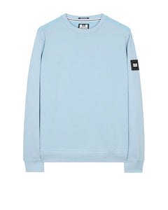 Weekend Offender F Bomb Sweatshirt Winter Sky Blue - Raw Menswear