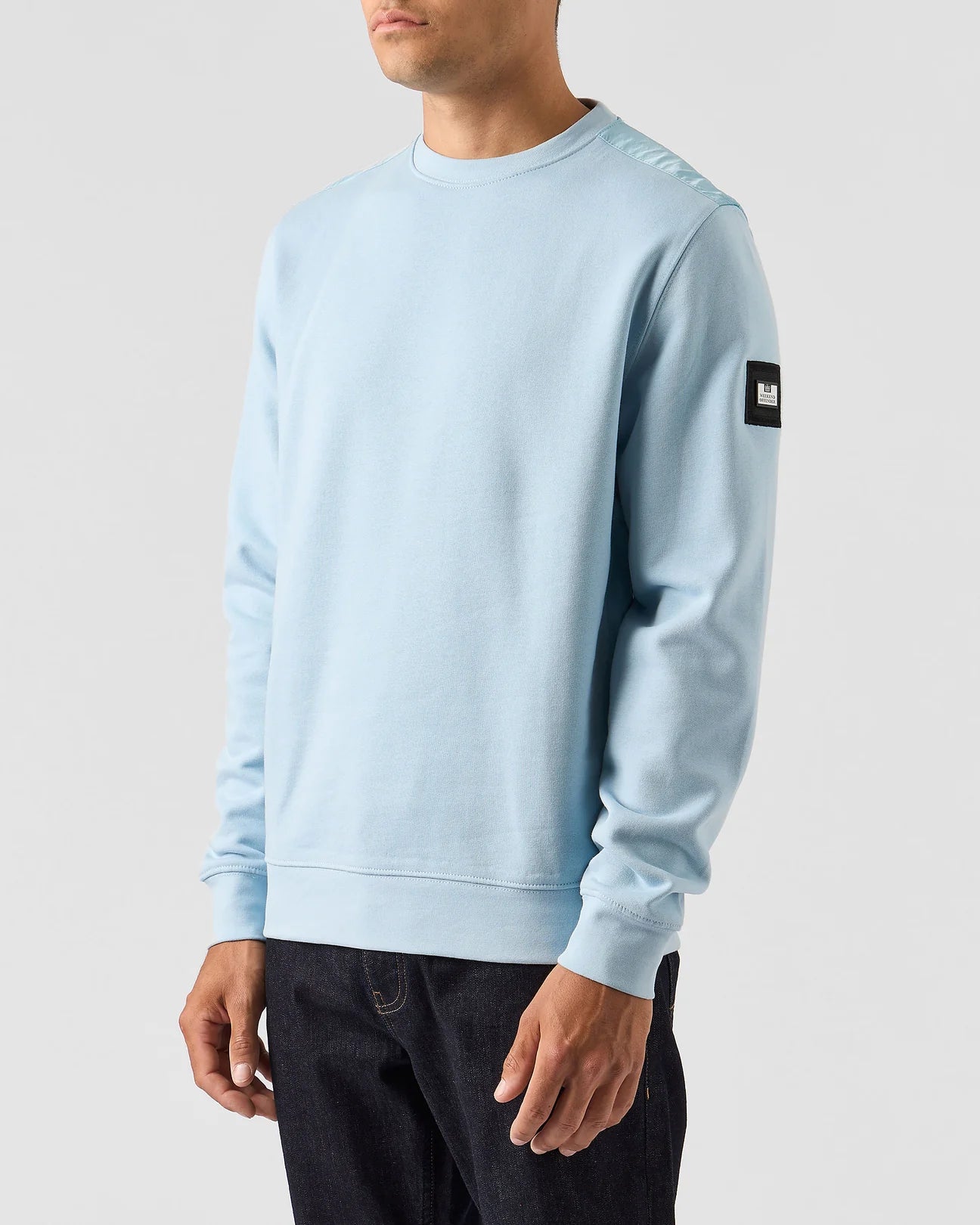 Weekend Offender F Bomb Sweatshirt Winter Sky Blue - Raw Menswear