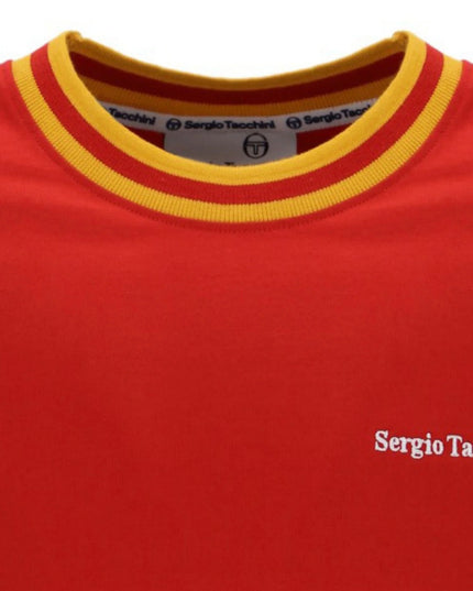 Sergio Tacchini Rainer FC Tee in Red