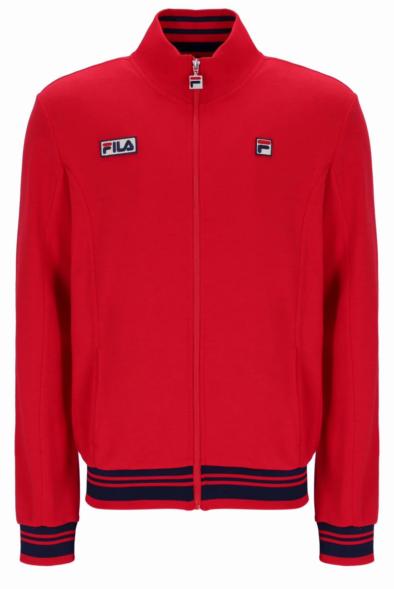 FILA Jamie Settanta Track Top Jacket Red - Raw Menswear