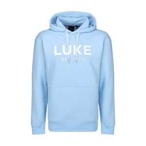 Luke Grand LUKE Est. 1977 Hoodie Sky Blue - Raw Menswear