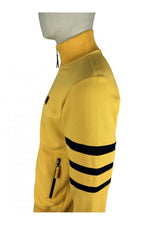 Charger l&#39;image dans la galerie, Trojan TR/8851 Stripe Sleeve Track Top Mustard - Raw Menswear

