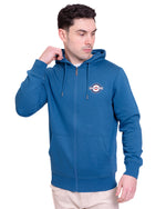 Lade das Bild in den Galerie-Viewer, Lambretta Full Zip Hoodie Sweater Dark Blue - Raw Menswear
