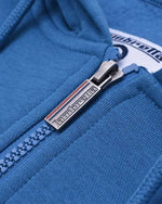 Lade das Bild in den Galerie-Viewer, Lambretta Full Zip Hoodie Sweater Dark Blue - Raw Menswear
