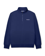 Charger l&#39;image dans la galerie, Lambretta Quarter Zip Sweater Navy - Raw Menswear
