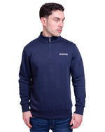 Load image into Gallery viewer, Lambretta Quarter Zip Sweater Navy - Raw Menswear
