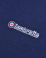 Charger l&#39;image dans la galerie, Lambretta Quarter Zip Sweater Navy - Raw Menswear
