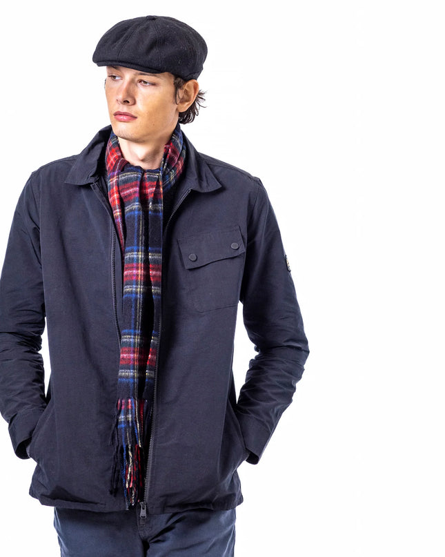 Tommy Tweed Baker Boy Cap Black - Raw Menswear