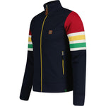 Load image into Gallery viewer, Trojan TC/1035 Marley Stripe Sleeve Track Top Jacket Navy - Raw Menswear
