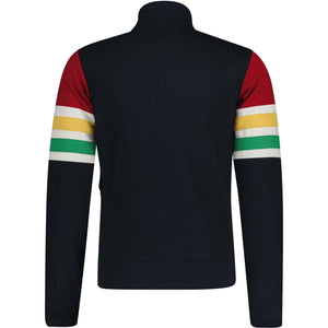 Trojan TC/1035 Marley Stripe Sleeve Track Top Jacket Navy - Raw Menswear