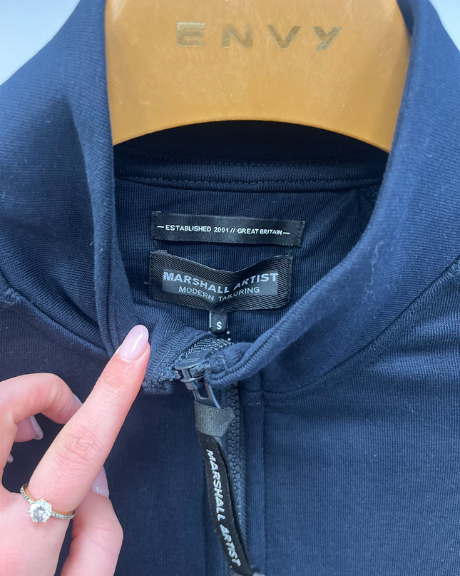 Marshall Artist Siren 1/4 Zip Navy - 558