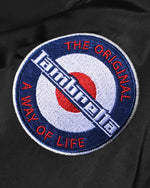 Carica l&#39;immagine nel visualizzatore di Gallery, Lambretta MA1 Badged Bomber Jacket Black - Raw Menswear
