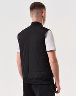 Charger l&#39;image dans la galerie, Weekend Offender Saharun Quilted Gilet Black - Raw Menswear
