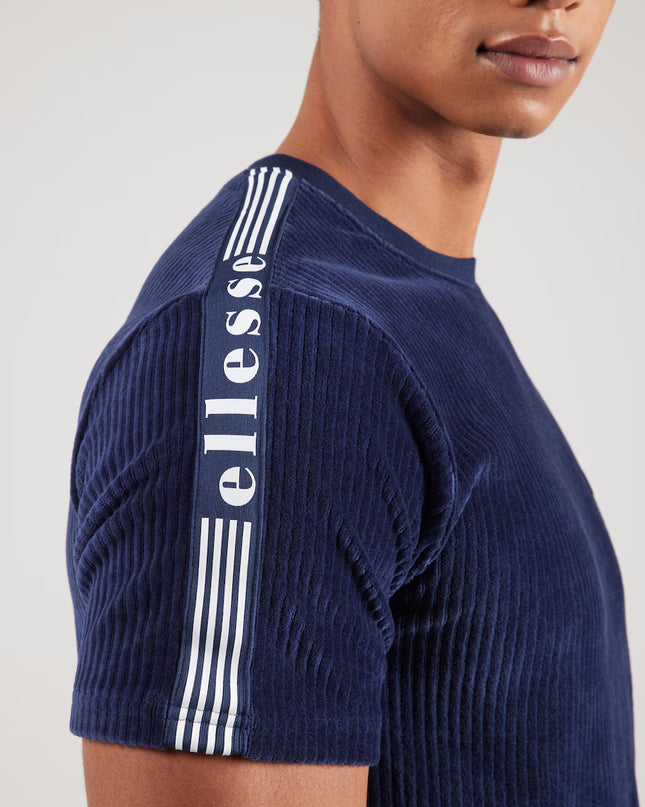 Ellesse Velour Madori Tee in Navy