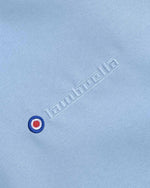 Charger l&#39;image dans la galerie, Lambretta Shower Resistant Harrington Jacket Powder Blue - Raw Menswear
