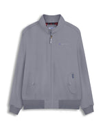 Charger l&#39;image dans la galerie, Lambretta Shower Resistant Harrington Jacket Grey - Raw Menswear
