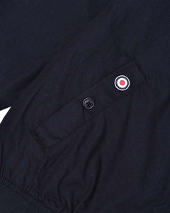 Lambretta Triple Tipped Monkey Jacket Black Khaki/Sand/Dark Blue - Raw Menswear