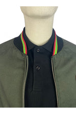 Load image into Gallery viewer, TROJAN Contract Rib Monkey Jacket TC/1000B Rasta Khaki - Raw Menswear
