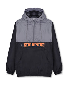 Lambretta Over Head Shower Resistant Jacket Black/Grey - Raw Menswear