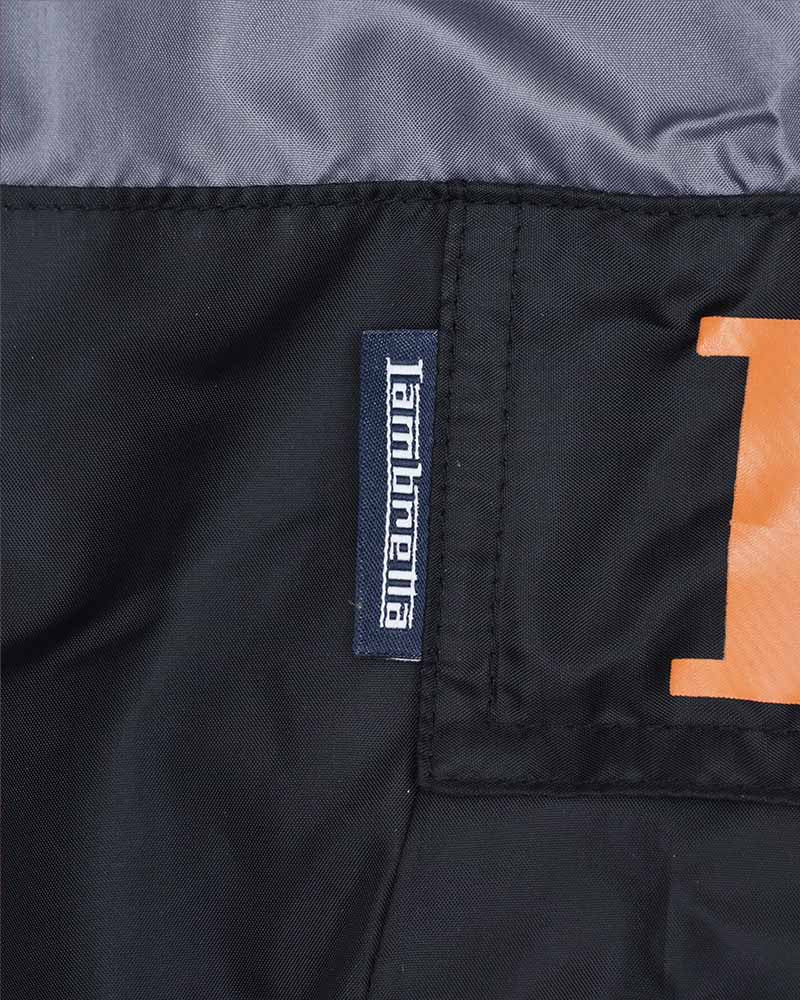 Lambretta Over Head Shower Resistant Jacket Black/Grey - Raw Menswear